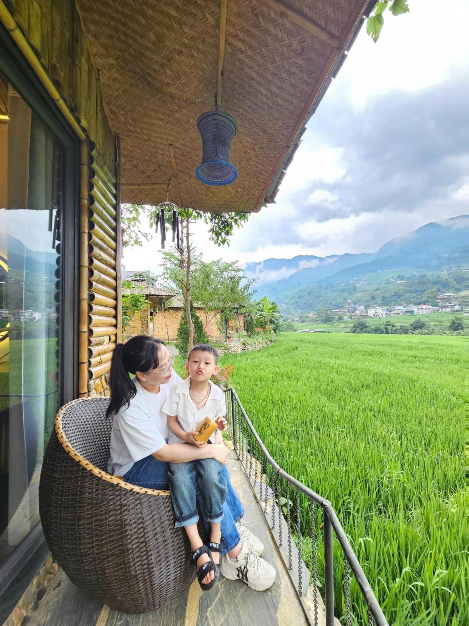 Sapa Bamboo Eco Guest House Exterior foto