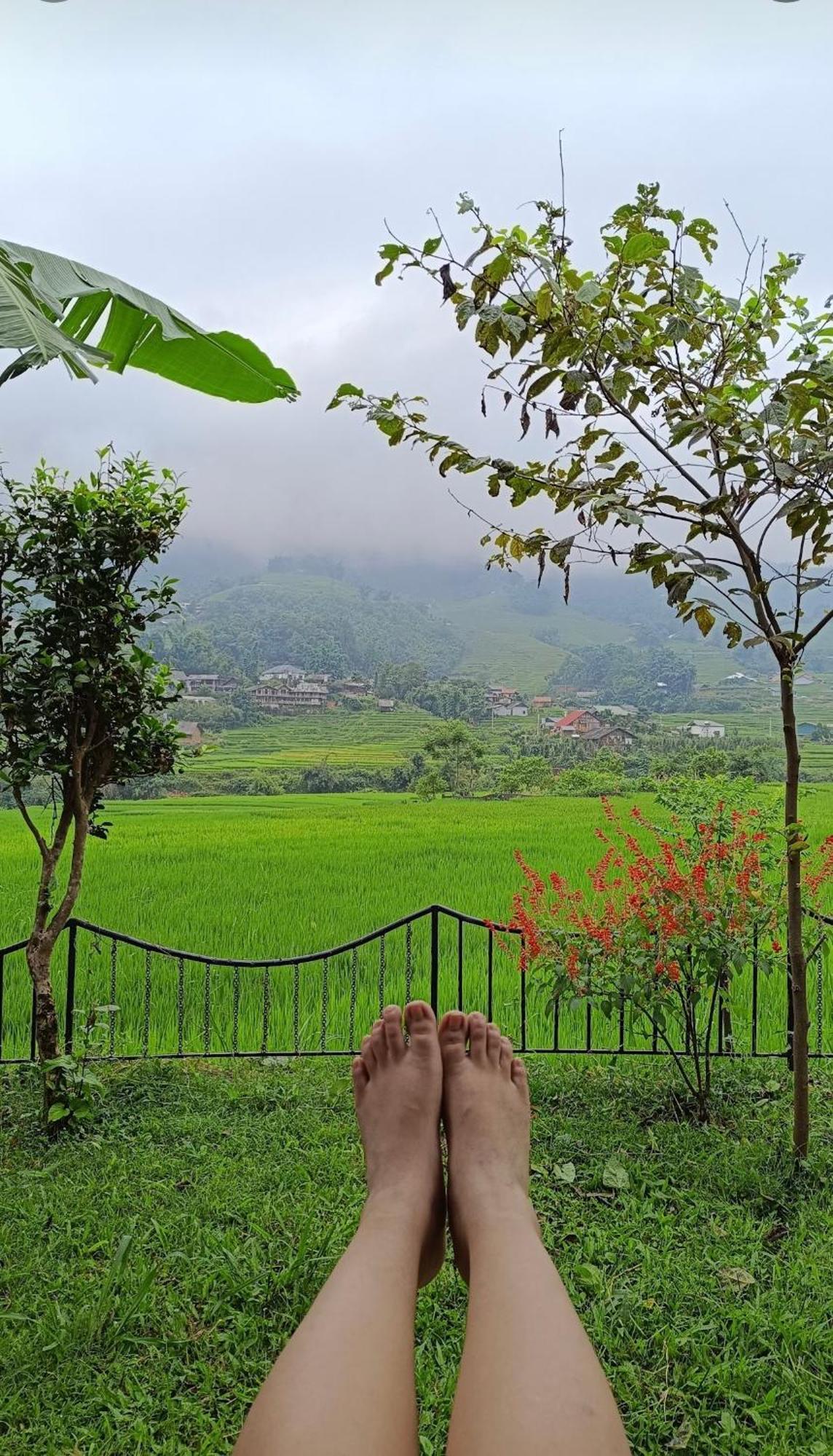 Sapa Bamboo Eco Guest House Exterior foto