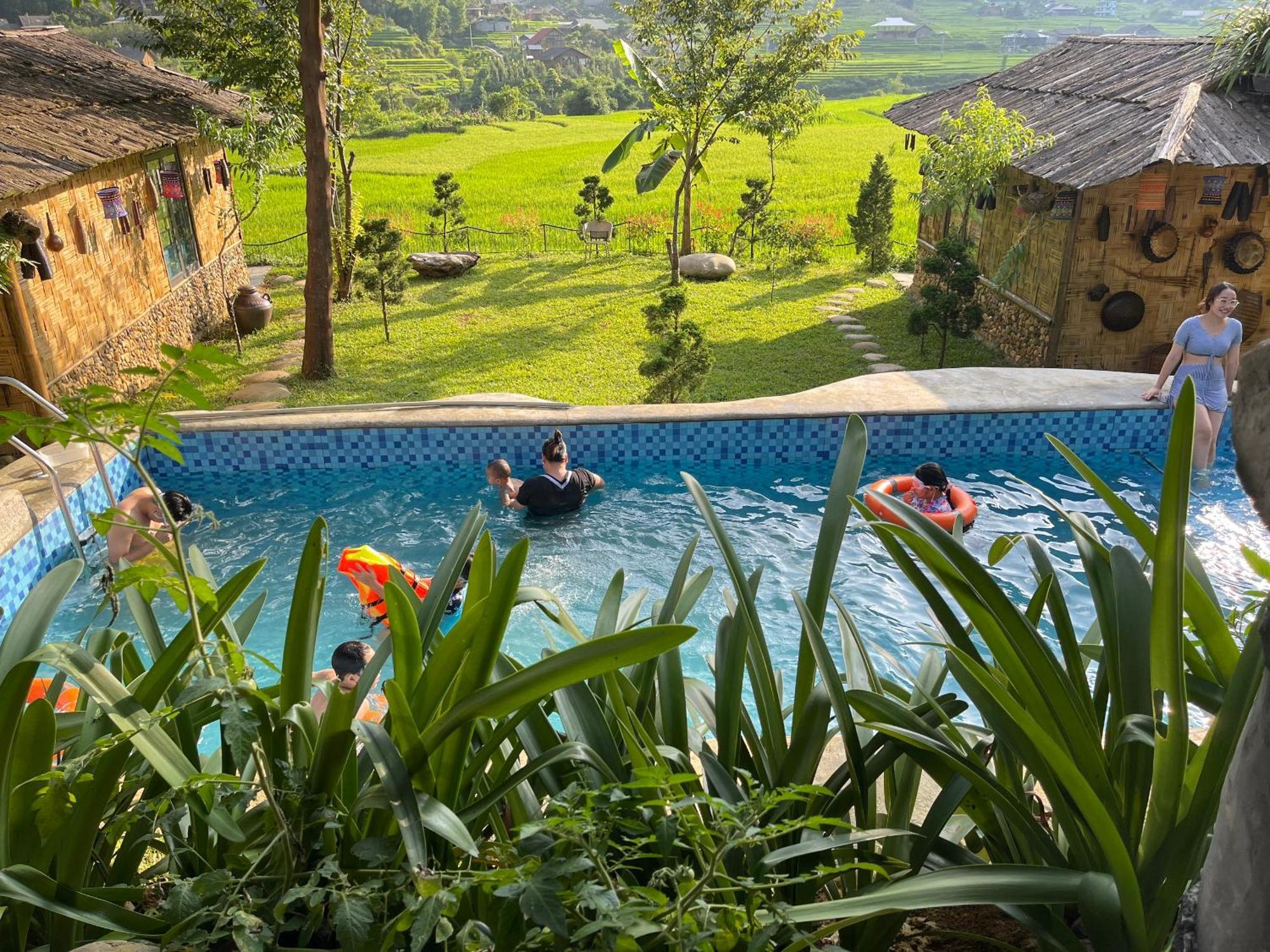 Sapa Bamboo Eco Guest House Exterior foto