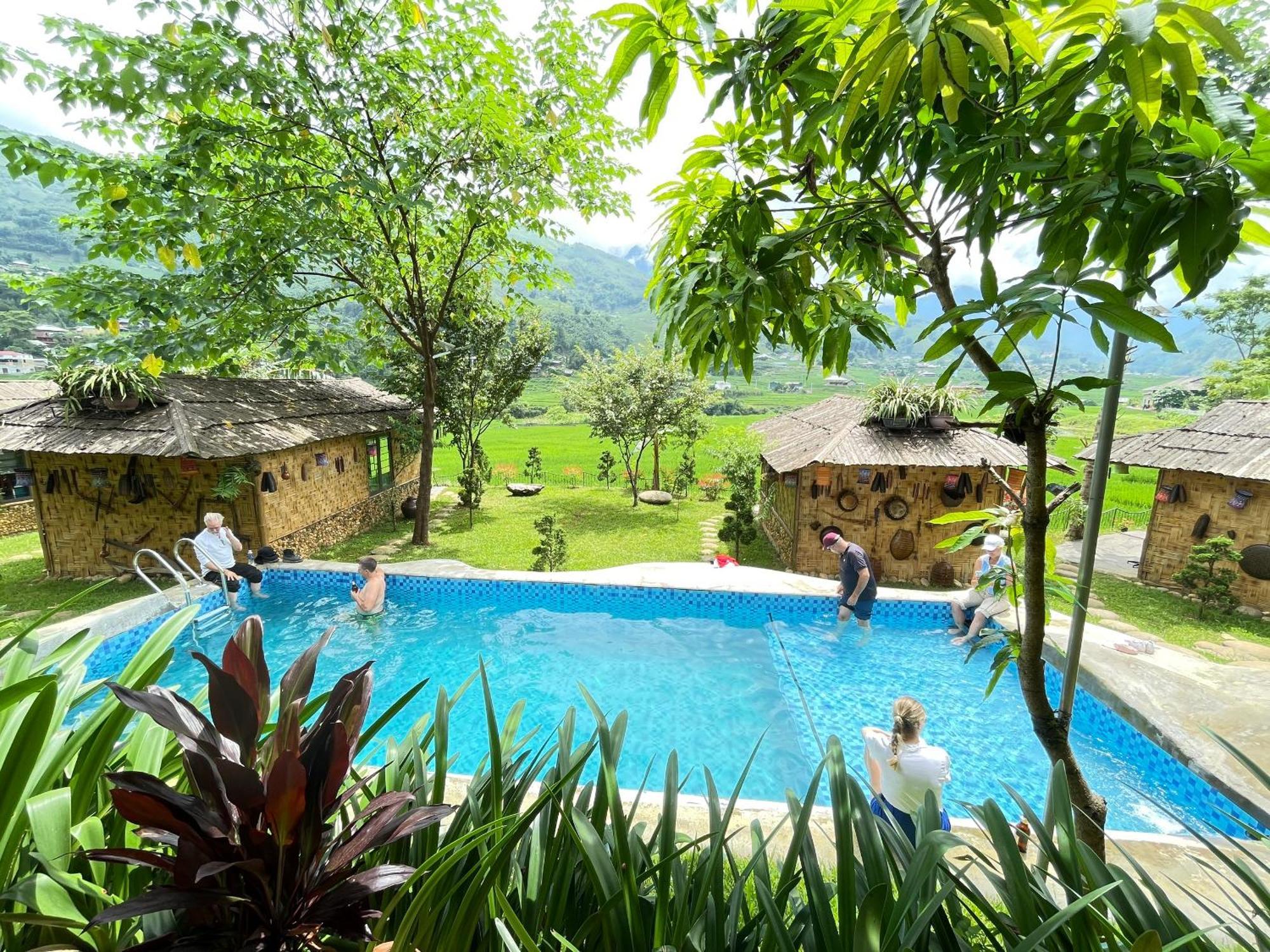 Sapa Bamboo Eco Guest House Exterior foto