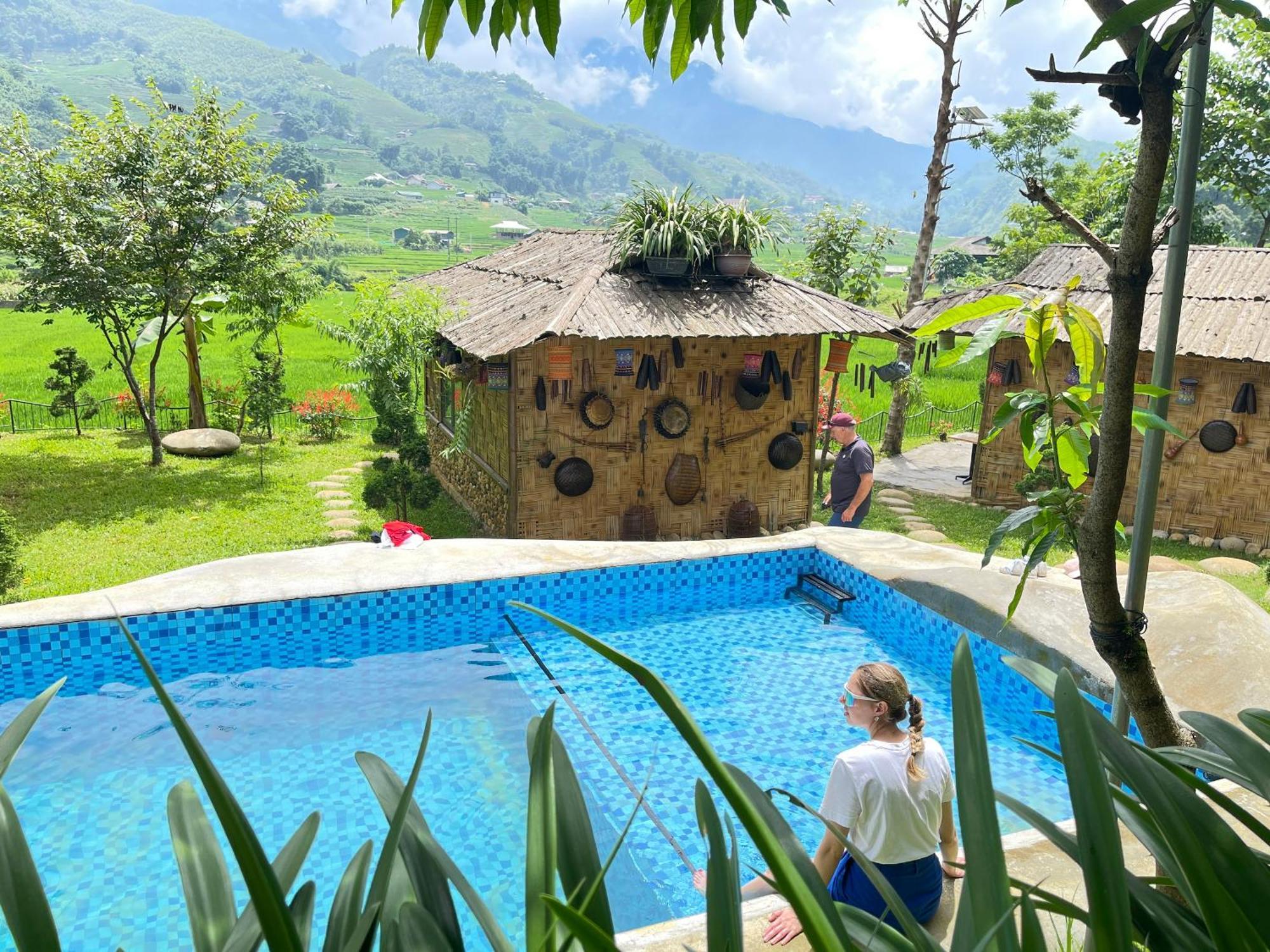Sapa Bamboo Eco Guest House Exterior foto